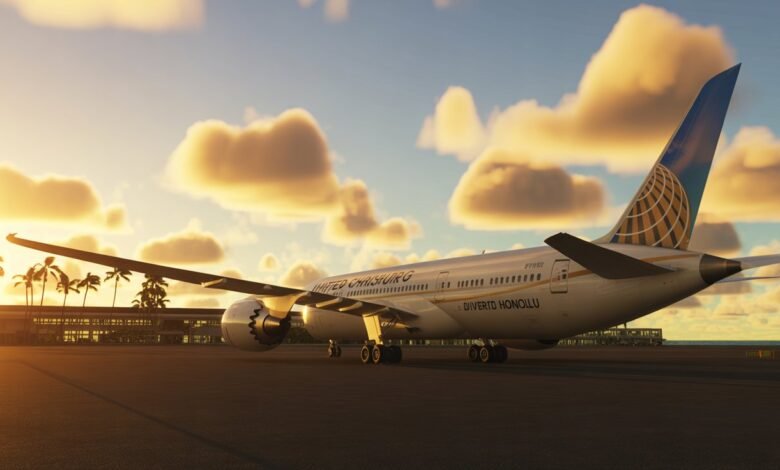 United Christchurch SFO Diverted Honolulu