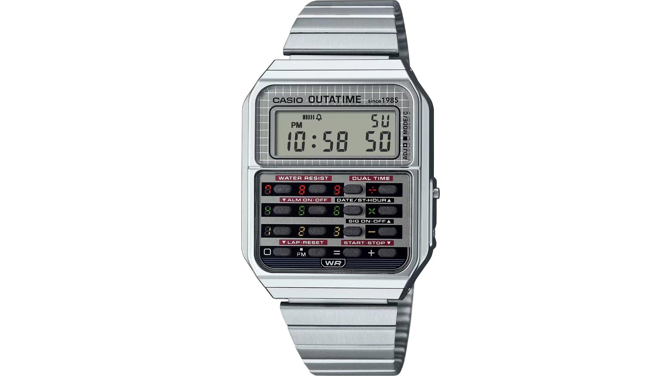 casio back to the future watch