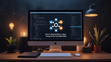 how to deploy Node.js apps using Docker & Kubernetes