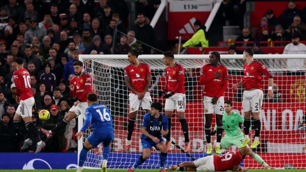 Man United vs Bournemouth match stats