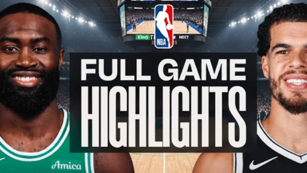 Celtics vs Nets Match Stats Latest